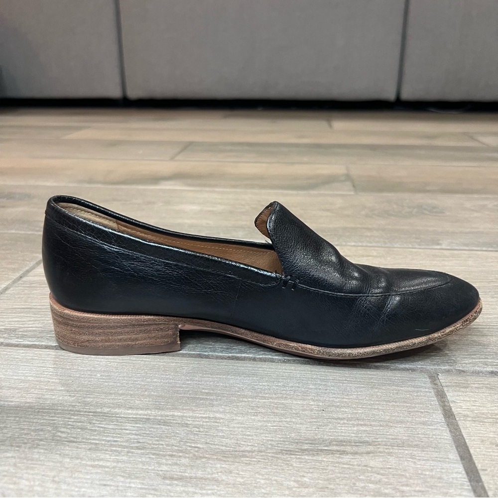 Madewell Frances Black Genuine Leather Pointed Toe Loafers Women’s Size US 8.5